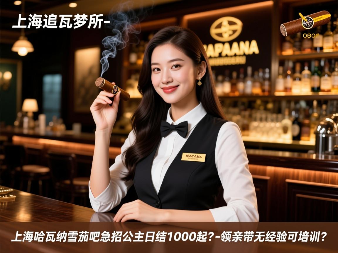 上海哈瓦纳雪茄吧商务会所急招公主日结-勇敢追梦勇往直前上海哈瓦纳雪茄吧急招公主日结1000起？领班亲带无经验可培训？