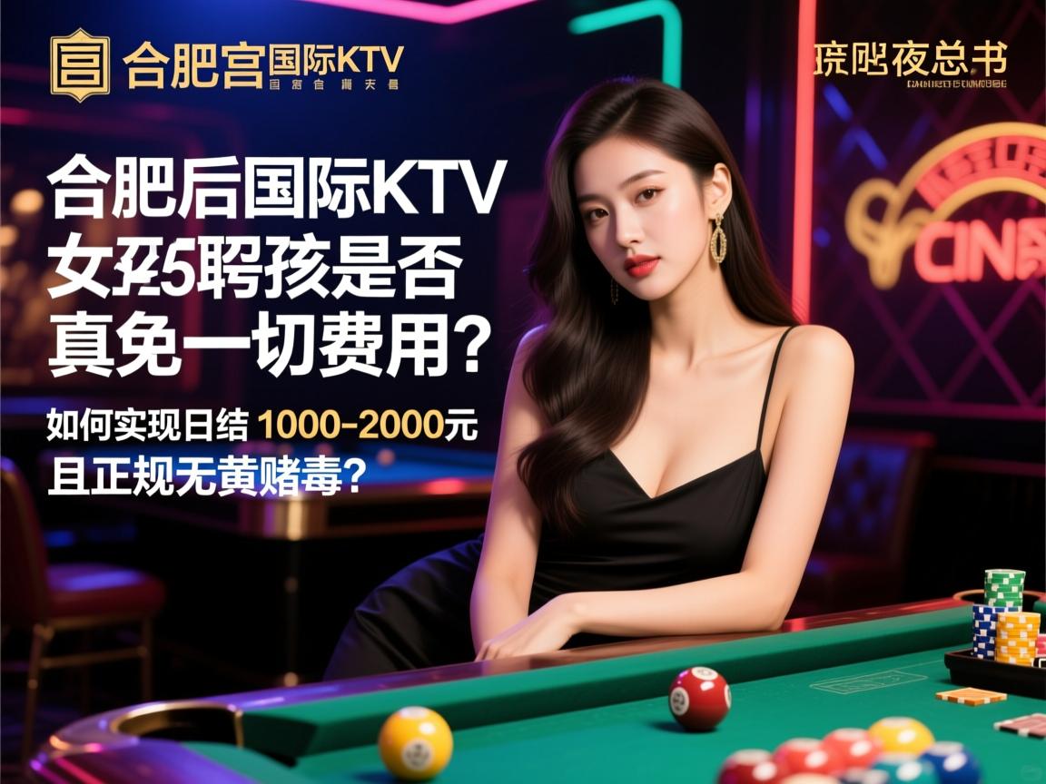 合肥后宫国际KTV夜总会2025招聘女孩是否真免一切费用？如何实现日结1000-2000元且正规无黄赌毒？