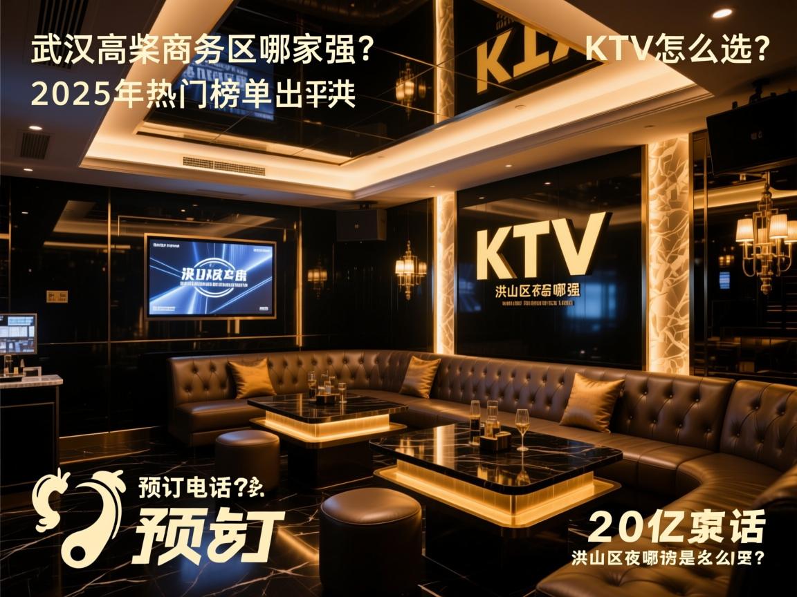 武汉高端商务KTV怎么选？2025年热门榜单出炉，洪山区夜总会哪家强，预订电话是多少？