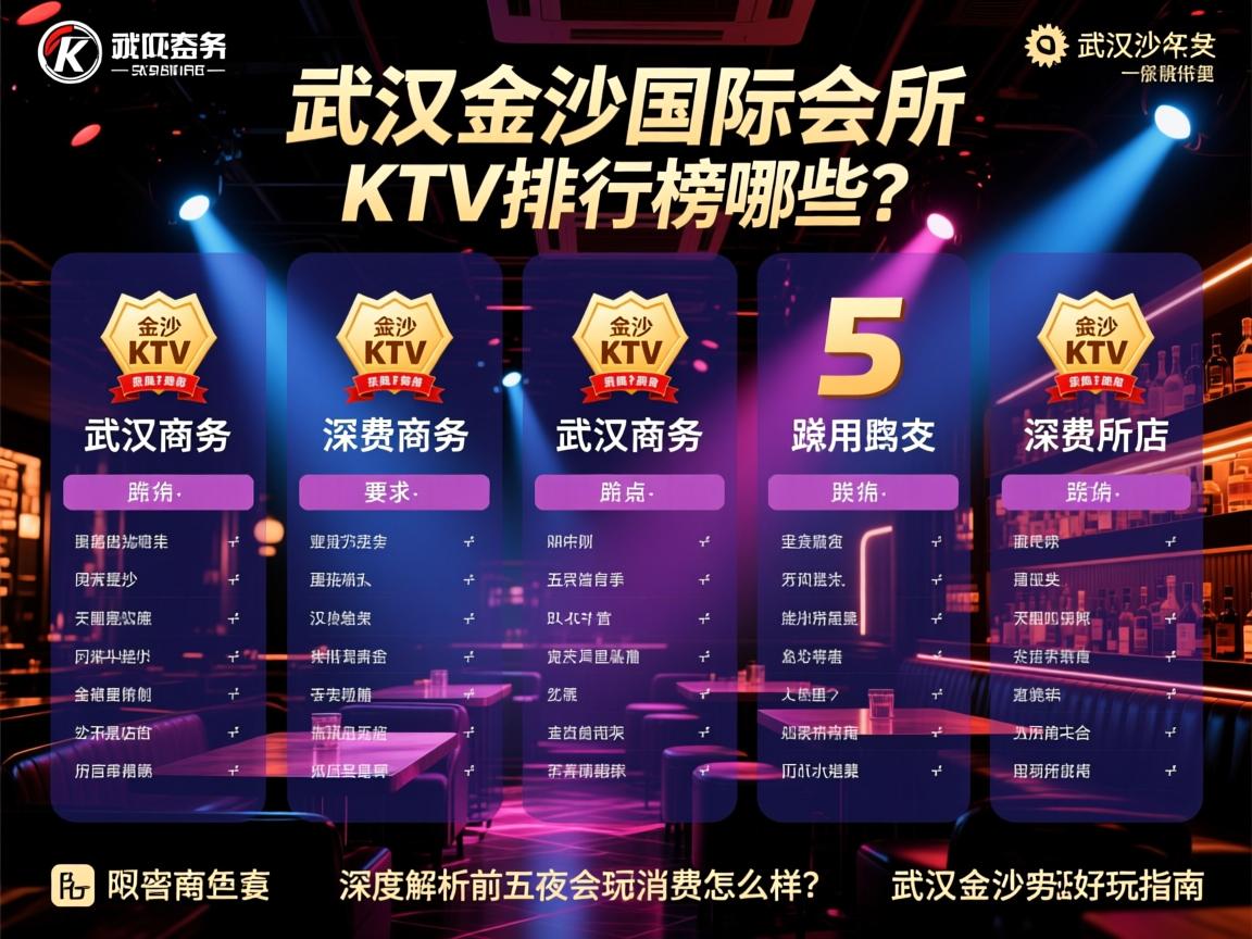 武汉商务KTV排行榜有哪些?,武汉金沙国际会所消费怎么样?深度解析前五夜总会好玩指南 武汉商务KTV排行榜有哪些?,武汉金沙国际会所消费怎么样?深度解析前五夜总会好玩指南