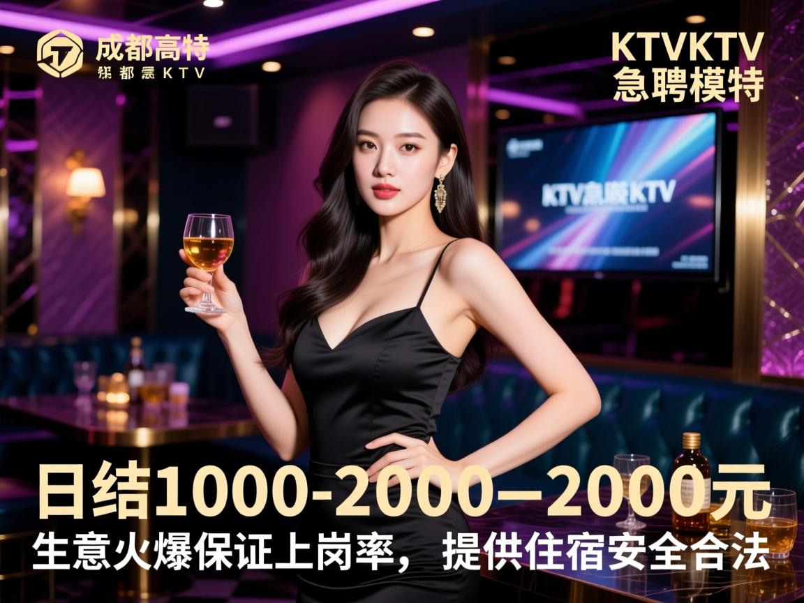 成都高端KTV急聘模特,日结1000-2000元,生意火爆保证上岗率,提供住宿安全合法 成都高端KTV急聘模特,日结1000-2000元,生意火爆保证上岗率,提供住宿安全合法
