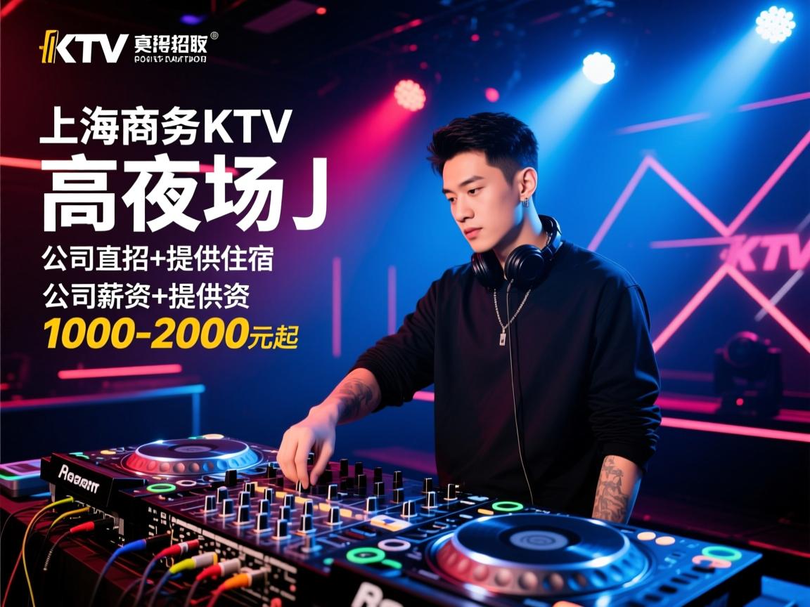 上海商务KTV高薪招聘夜场DJ,公司直招+提供住宿,日结薪资1000-2000元起 上海商务KTV高薪招聘夜场DJ,公司直招+提供住宿,日结薪资1000-2000元起
