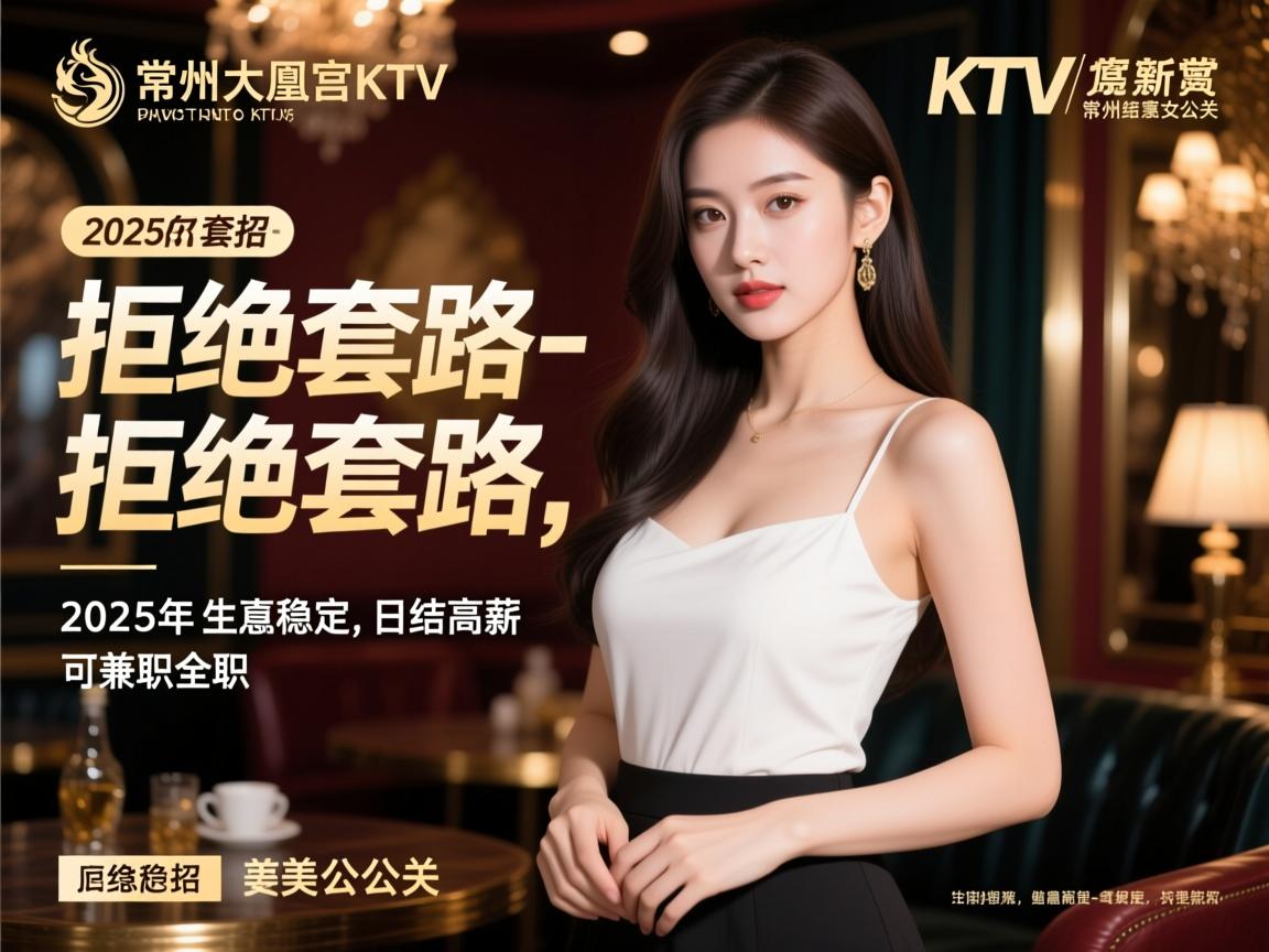 常州大凰宫KTV2025年直招美女公关,拒绝套路-生意稳定,日结高薪可兼职全职