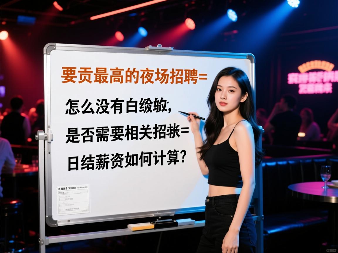自贡最高的夜场招聘=怎么没有白板的,是否需要相关经验?日结薪资如何计算? 自贡最高的夜场招聘=怎么没有白板的,是否需要相关经验?日结薪资如何计算?