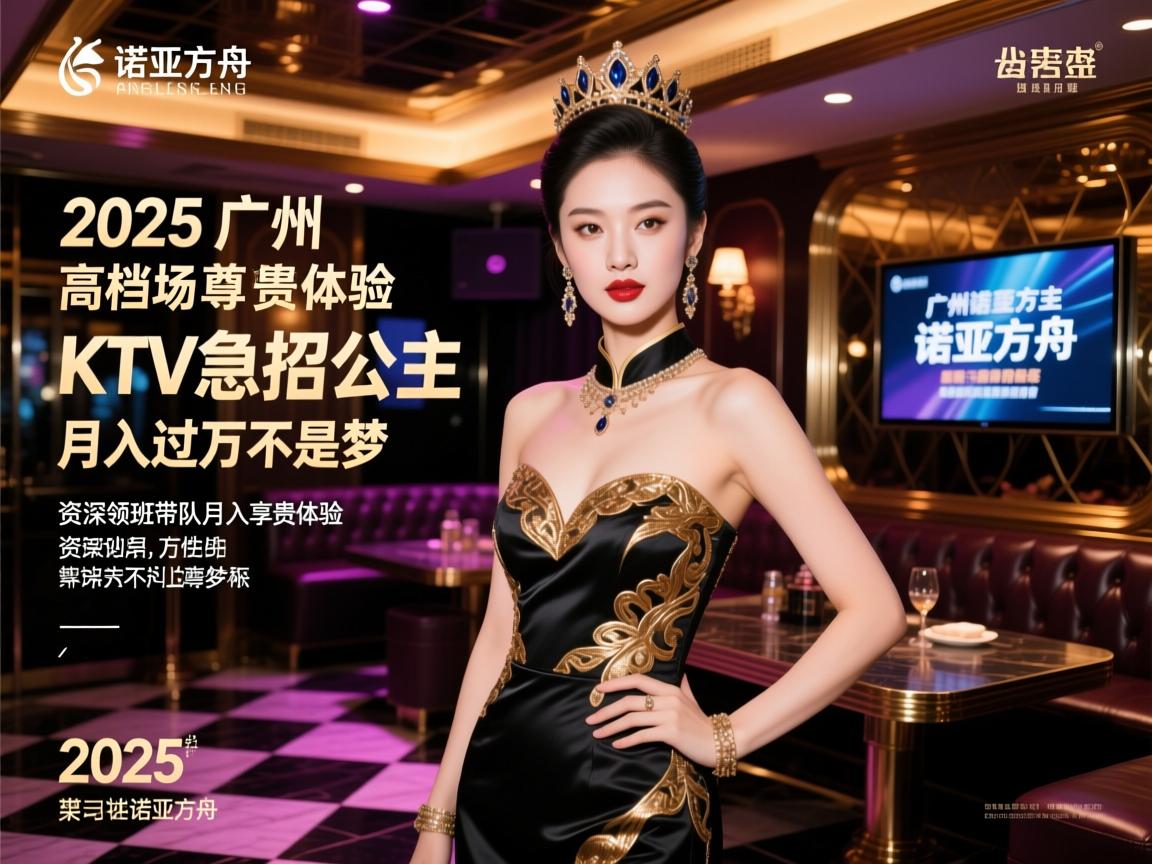 2025年广州诺亚方舟KTV急招公主，高档场所尽享尊贵体验，资深领班带队月入过万不是梦