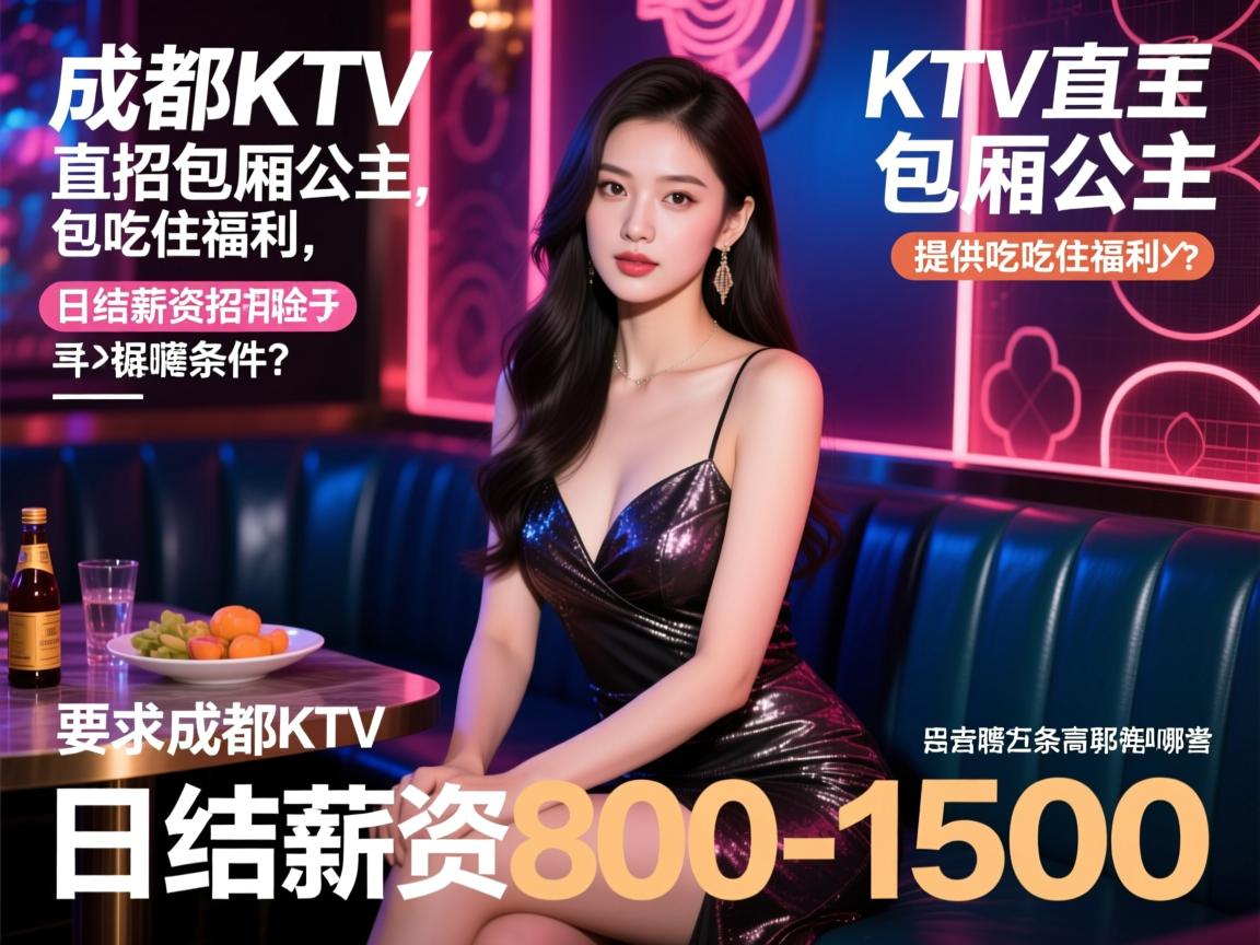 成都KTV直招包厢公主,提供包吃住福利,日结薪资800-1500起招聘条件有哪些? 成都KTV直招包厢公主,提供包吃住福利,日结薪资800-1500起招聘条件有哪些?