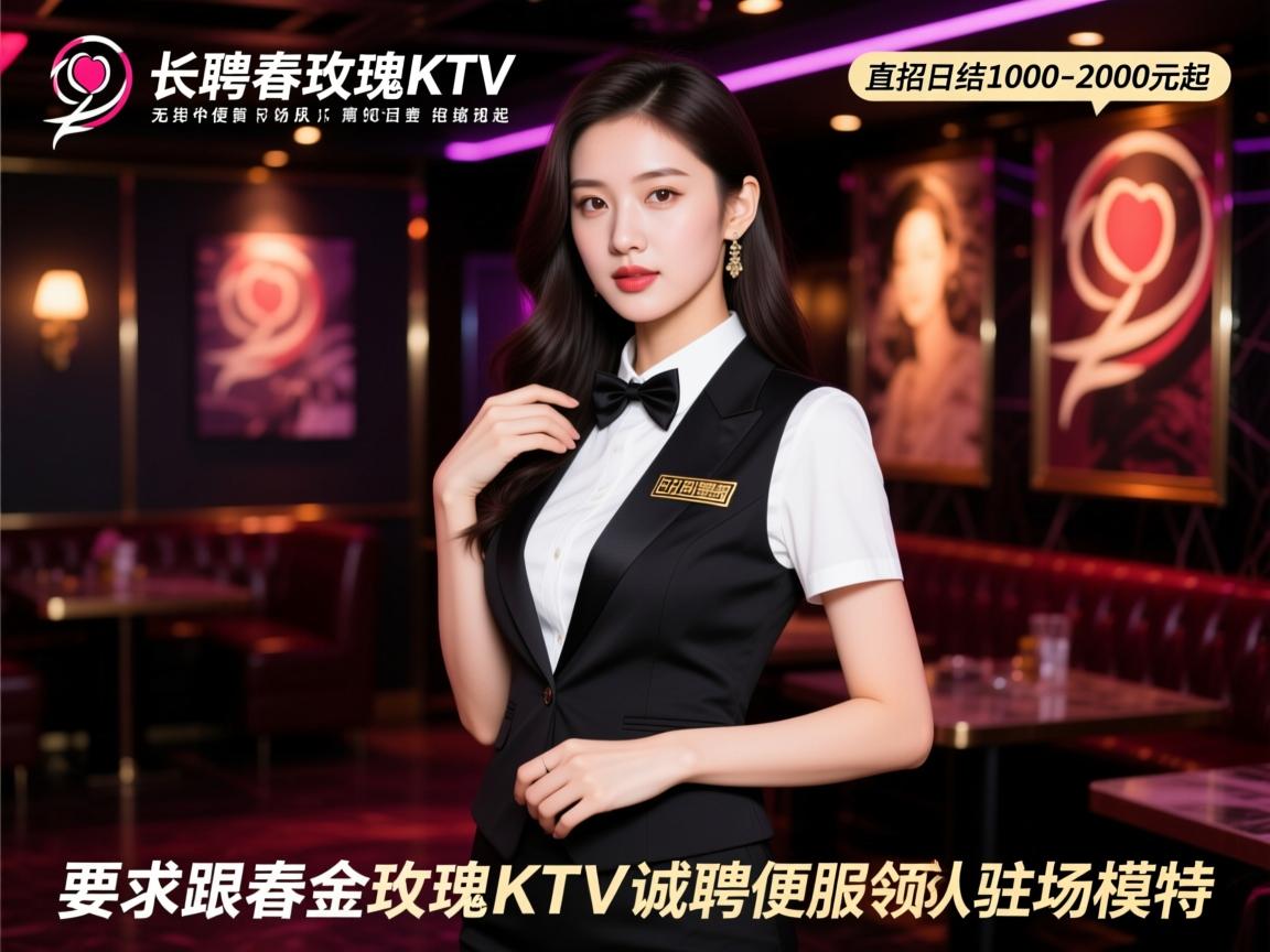 长春金玫瑰KTV诚聘便服领队驻场模特,直招日结1000-2000元起,无押金报销路费 长春金玫瑰KTV诚聘便服领队驻场模特,直招日结1000-2000元起,无押金报销路费