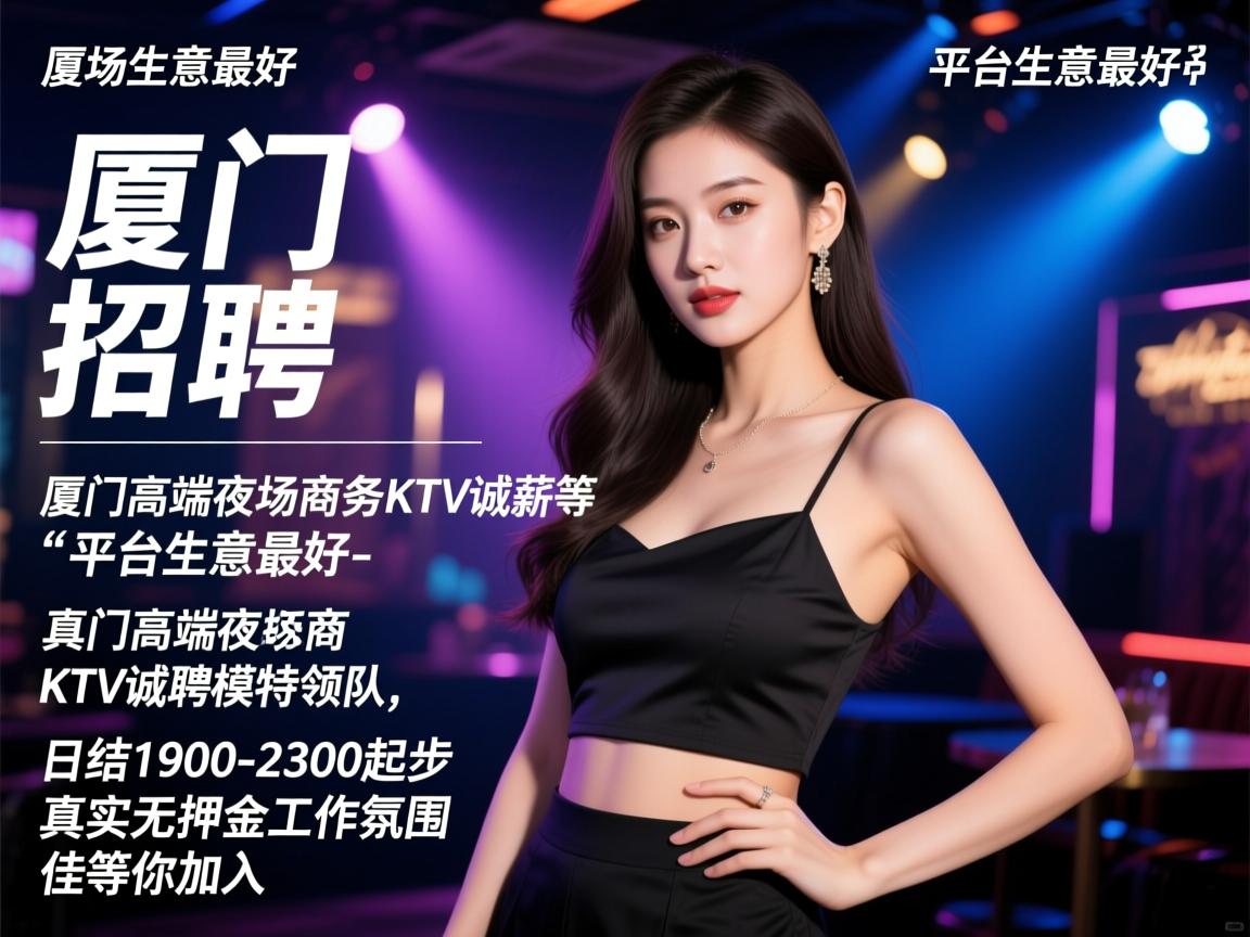 厦门夜场招聘日薪日结-平台生意最好,厦门高端夜场商务KTV诚聘模特领队,日结1900-2300起步,真实无押金工作氛围佳等你加入 厦门夜场招聘日薪日结-平台生意最好,厦门高端夜场商务KTV诚聘模特领队,日结1900-2300起步,真实无押金工作氛围佳等你加入