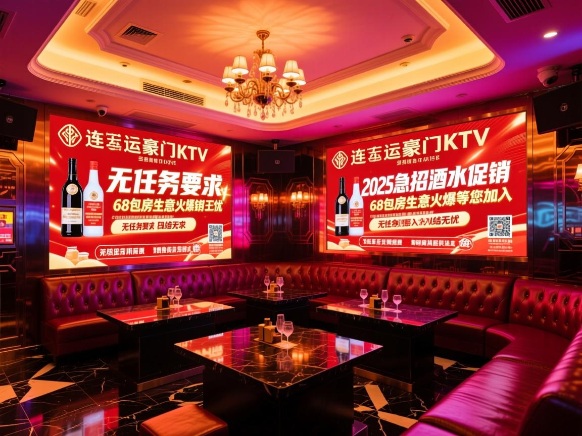 连云港豪门KTV2025急招酒水促销,日结无忧,无任务要求,68包房生意火爆等您加入 连云港豪门KTV2025急招酒水促销,日结无忧,无任务要求,68包房生意火爆等您加入