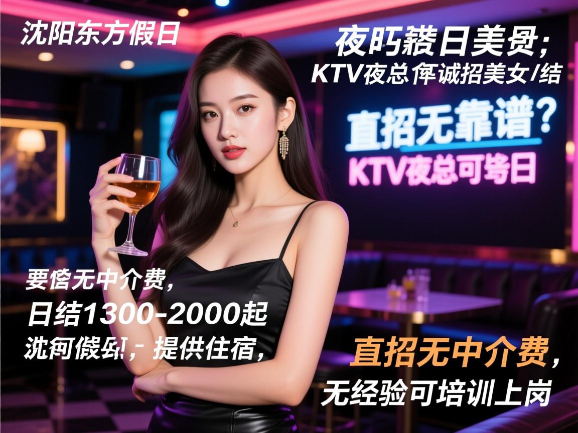 沈阳东方假日KTV夜总会诚招美女日结,薪资如何是否靠谱?直招无中介费,日结1300-2000起,提供住宿,无经验可培训上岗 沈阳东方假日KTV夜总会诚招美女日结,薪资如何是否靠谱?直招无中介费,日结1300-2000起,提供住宿,无经验可培训上岗