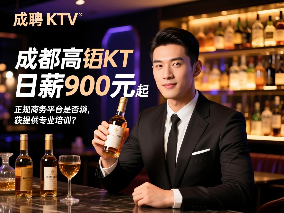 成都高端KTV招聘酒水促销,如何获得日薪900元起,正规商务平台是否提供专业培训？