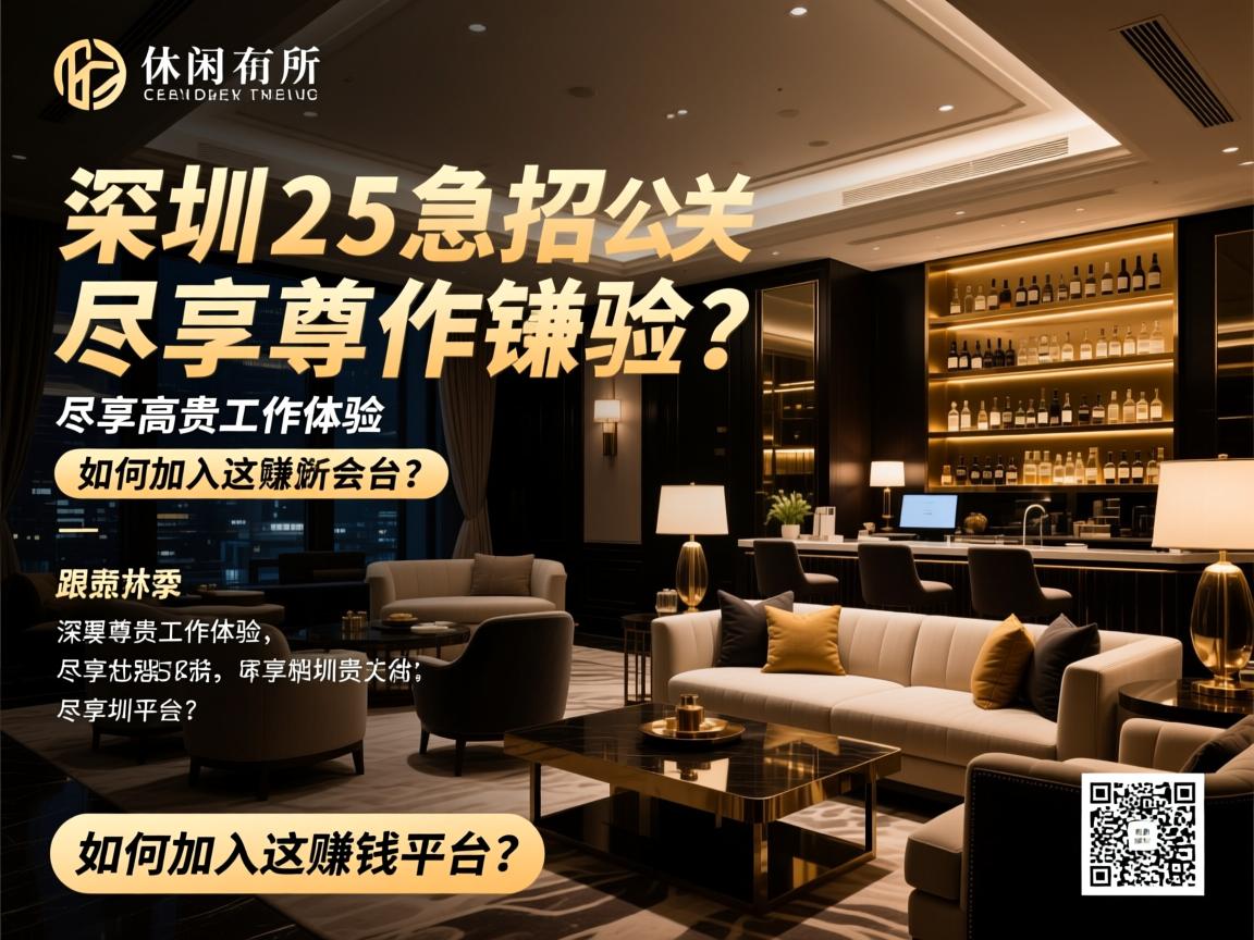 深圳高档休闲会所2025急招公关,尽享尊贵工作体验,如何加入这赚钱平台? 深圳高档休闲会所2025急招公关,尽享尊贵工作体验,如何加入这赚钱平台?