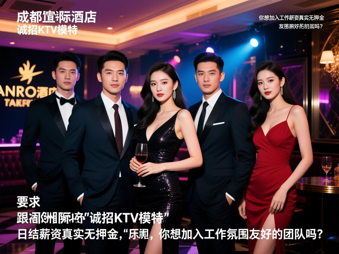 成都洲际酒店夜场诚招KTV模特,日结薪资真实无押金,你想加入工作氛围友好的团队吗? 成都洲际酒店夜场诚招KTV模特,日结薪资真实无押金,你想加入工作氛围友好的团队吗?