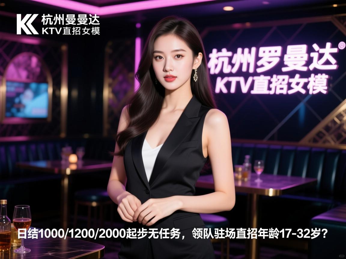 杭州罗曼达KTV直招女模,日结1000/1200/2000起步无任务,领队驻场直招年龄17-32岁? 杭州罗曼达KTV直招女模,日结1000/1200/2000起步无任务,领队驻场直招年龄17-32岁?