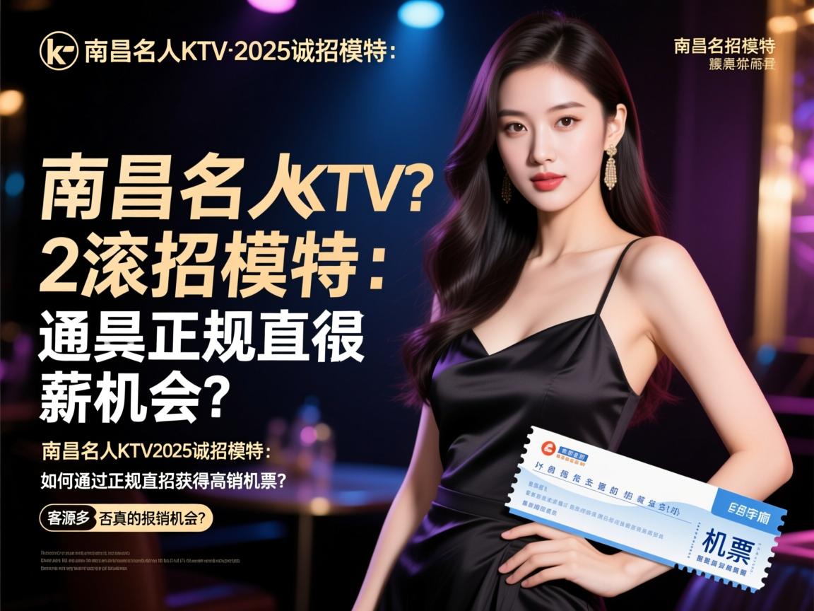 南昌名人KTV2025诚招模特:如何通过正规直招获得高薪机会?,客源多是否真的报销机票? 南昌名人KTV2025诚招模特:如何通过正规直招获得高薪机会?,客源多是否真的报销机票?