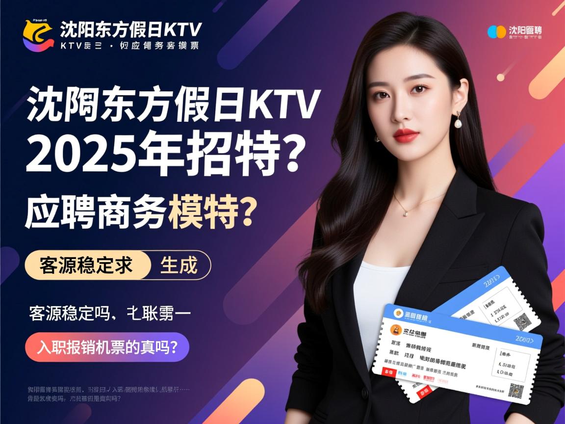 沈阳东方假日KTV2025年招聘,如何应聘商务模特?客源稳定吗,入职报销机票是真的吗? 沈阳东方假日KTV2025年招聘,如何应聘商务模特?客源稳定吗,入职报销机票是真的吗?