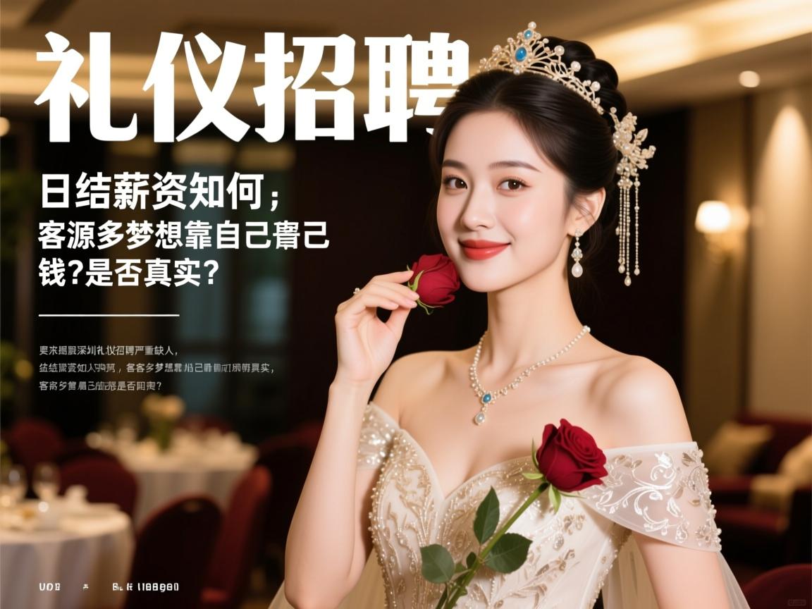 深圳礼仪招聘严重缺人,日结薪资如何,客源多梦想靠自己是否真实? 深圳礼仪招聘严重缺人,日结薪资如何,客源多梦想靠自己是否真实?