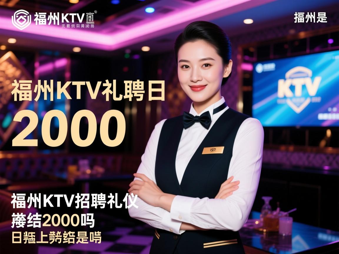 福州KTV招聘礼仪日结2000是真的吗，福州KTV招聘礼仪无需经验能否直接上岗