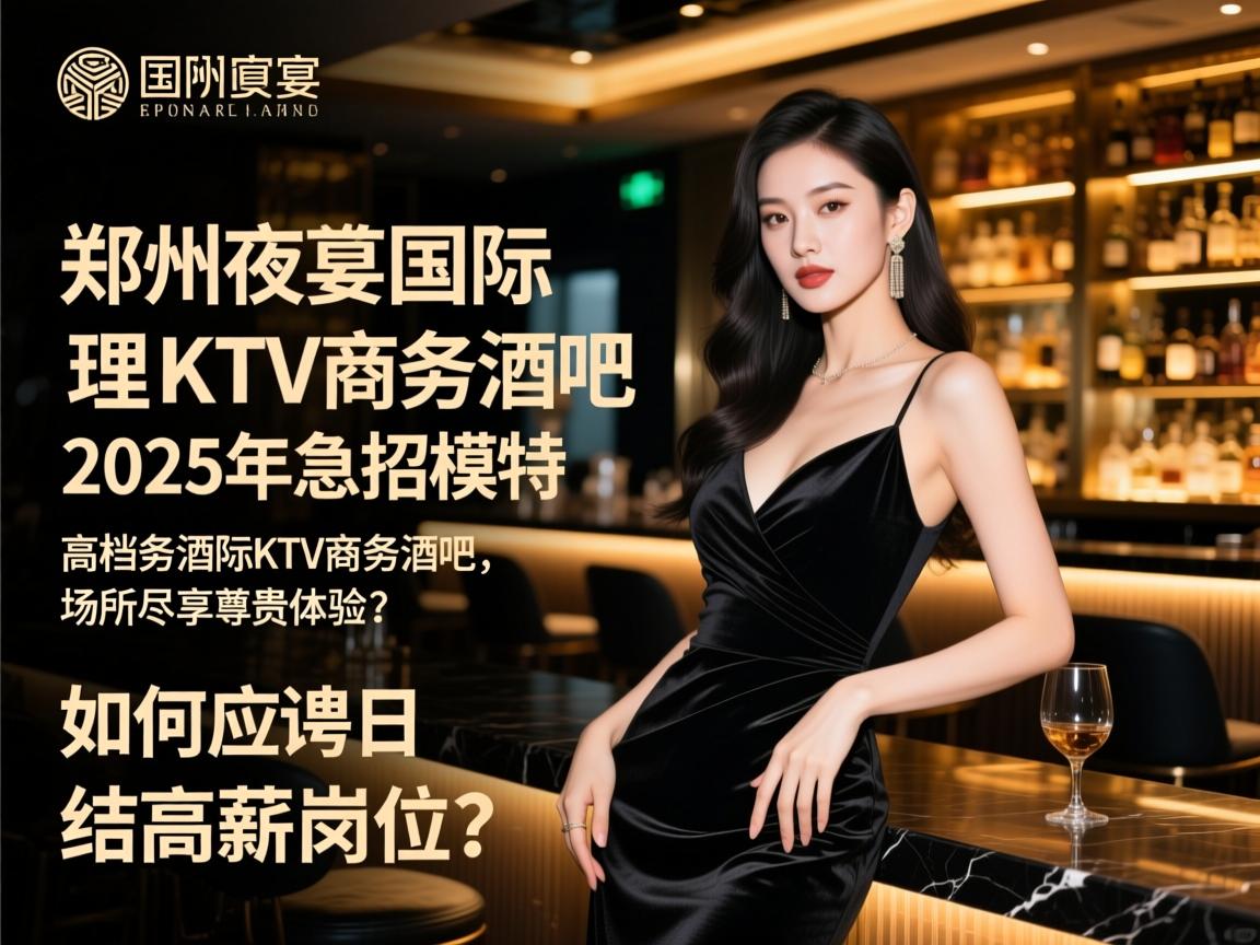 郑州夜宴国际KTV商务酒吧2025年急招模特,高档场所尽享尊贵体验,如何应聘日结高薪岗位? 郑州夜宴国际KTV商务酒吧2025年急招模特,高档场所尽享尊贵体验,如何应聘日结高薪岗位?