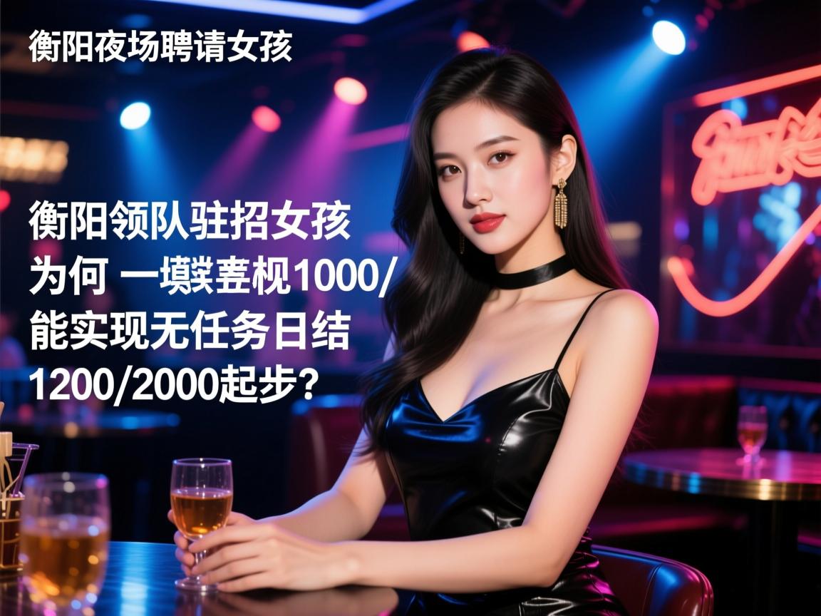 衡阳夜场聘请女孩,为何领队驻场直招模式能实现无任务日结1000/1200/2000起步? 衡阳夜场聘请女孩,为何领队驻场直招模式能实现无任务日结1000/1200/2000起步?