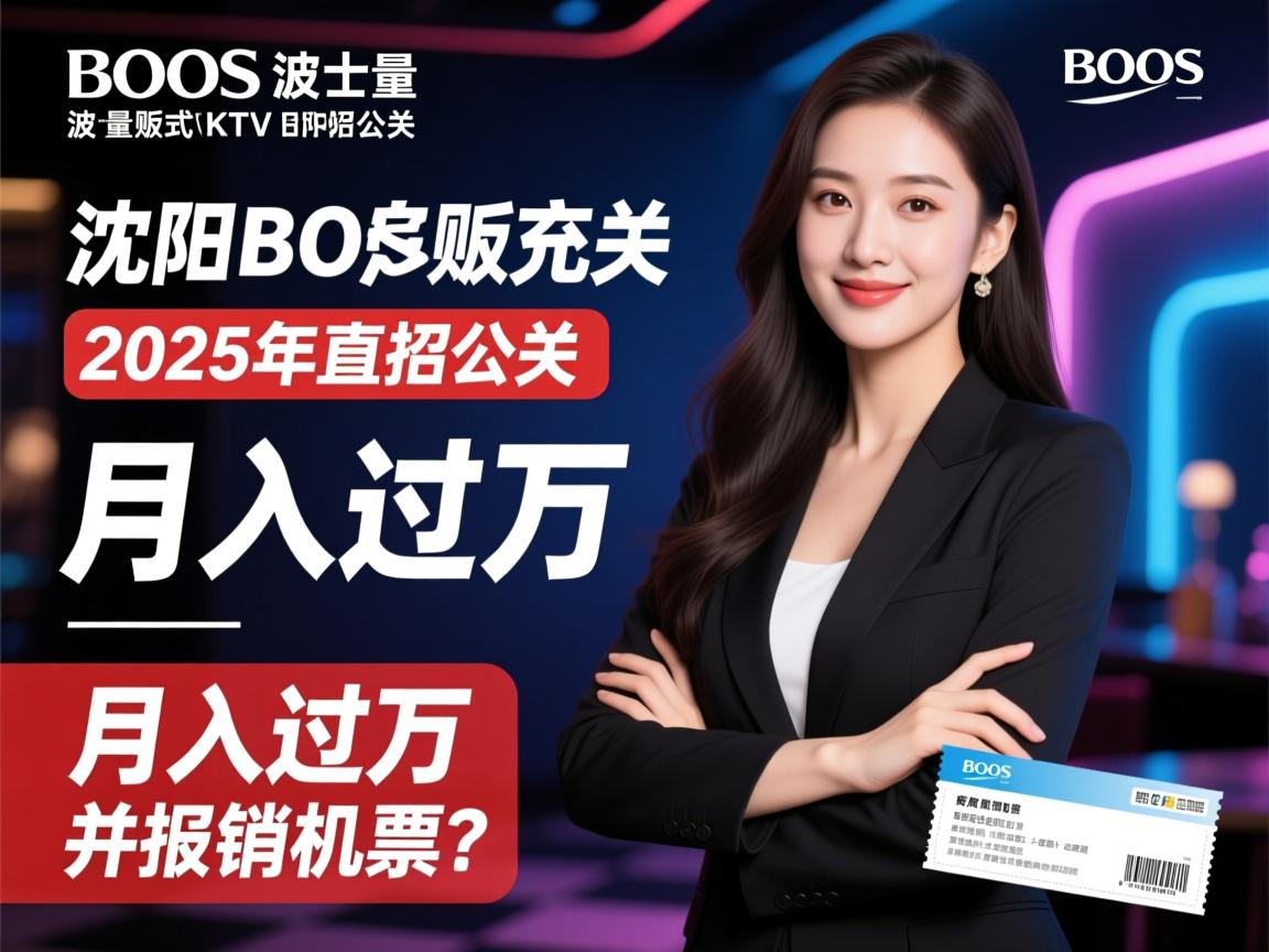 沈阳BOOS波士量贩式KTV2025年直招公关，客源充足如何月入过万并报销机票？