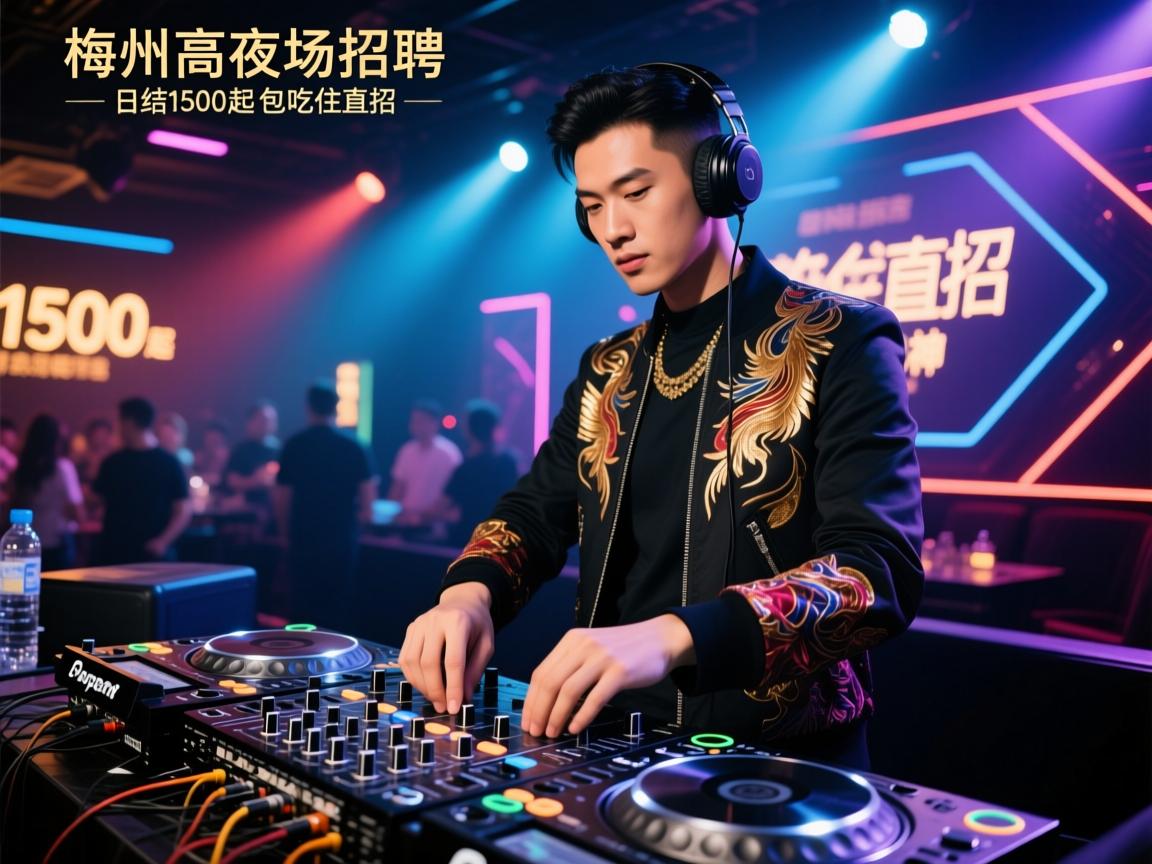 梅州高端夜场招聘DJ日结1500起,包吃住直招,无经验可培训,贴吧大神 梅州高端夜场招聘DJ日结1500起,包吃住直招,无经验可培训,贴吧大神