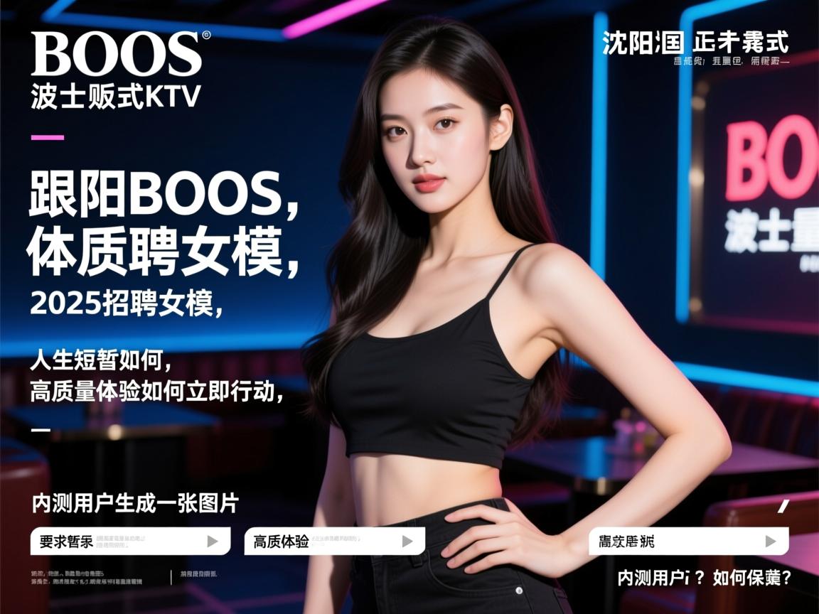 沈阳BOOS波士量贩式KTV2025招聘女模,人生短暂如何立即行动,高质量体验如何保障?内测用户 沈阳BOOS波士量贩式KTV2025招聘女模,人生短暂如何立即行动,高质量体验如何保障?内测用户