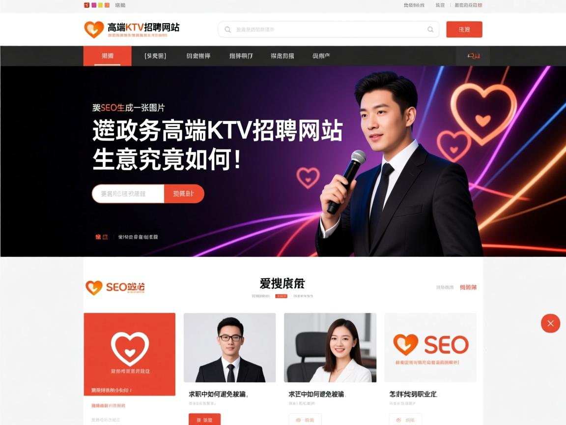 政务高端KTV招聘网站生意究竟如何，求职中如何避免被骗，迷茫时怎样找到职业定位，爱搜SEO
