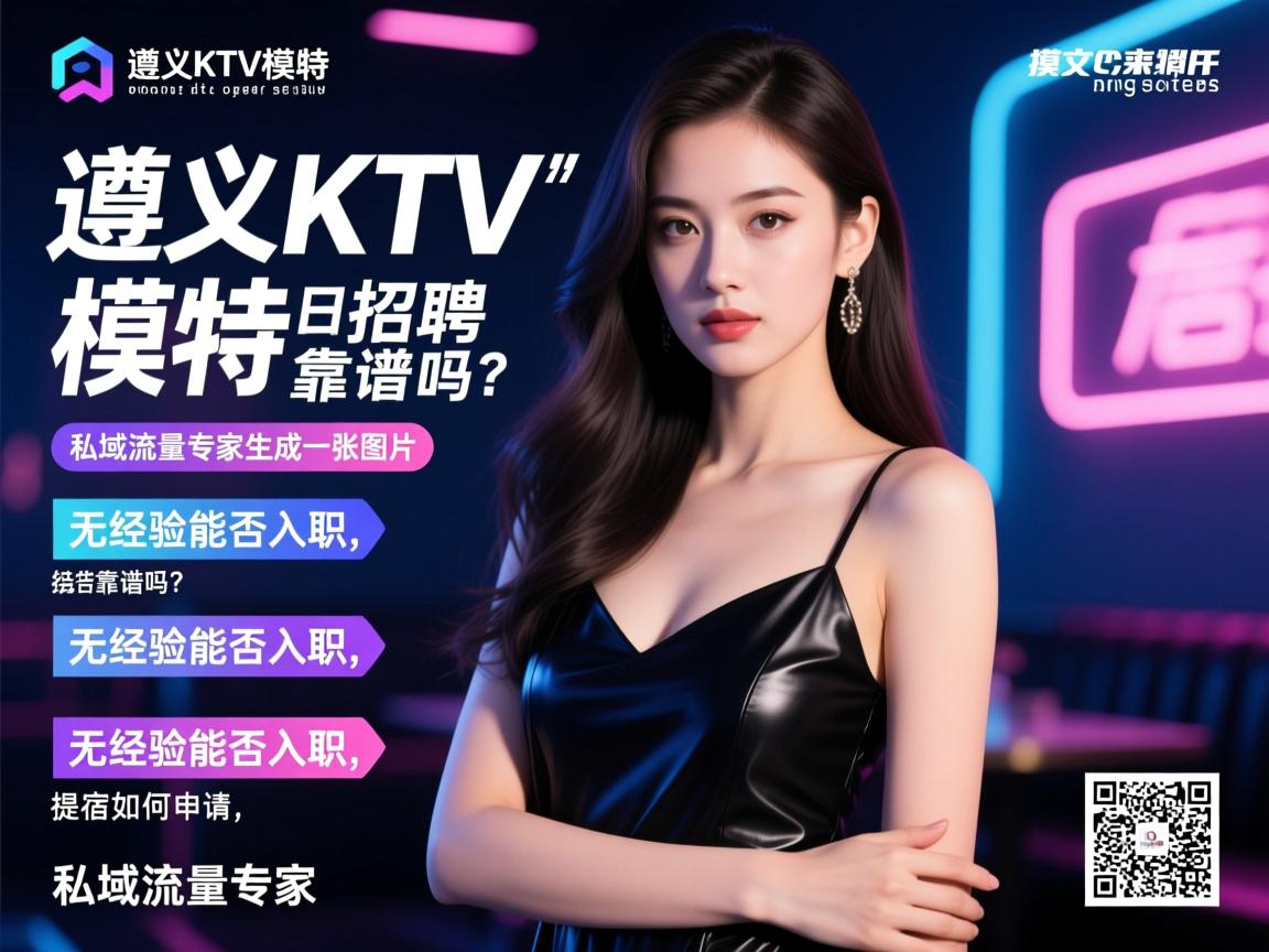 遵义KTV模特招聘日结靠谱吗?无经验能否入职,提供住宿如何申请,私域流量专家 遵义KTV模特招聘日结靠谱吗?无经验能否入职,提供住宿如何申请,私域流量专家