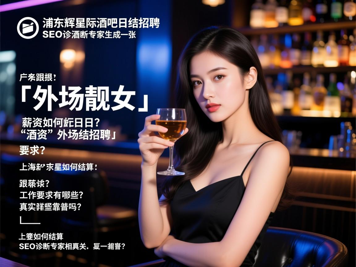 上海浦东星辉国际酒吧日结招聘「外场靓女」,薪资如何结算?工作要求有哪些?真实靠谱吗?SEO诊断专家 上海浦东星辉国际酒吧日结招聘「外场靓女」,薪资如何结算?工作要求有哪些?真实靠谱吗?SEO诊断专家