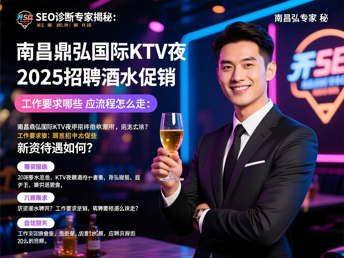 SEO诊断专家揭秘:南昌鼎弘国际KTV夜总会2025招聘酒水促销,薪资待遇如何?工作要求有哪些,应聘流程怎么走? SEO诊断专家揭秘:南昌鼎弘国际KTV夜总会2025招聘酒水促销,薪资待遇如何?工作要求有哪些,应聘流程怎么走?