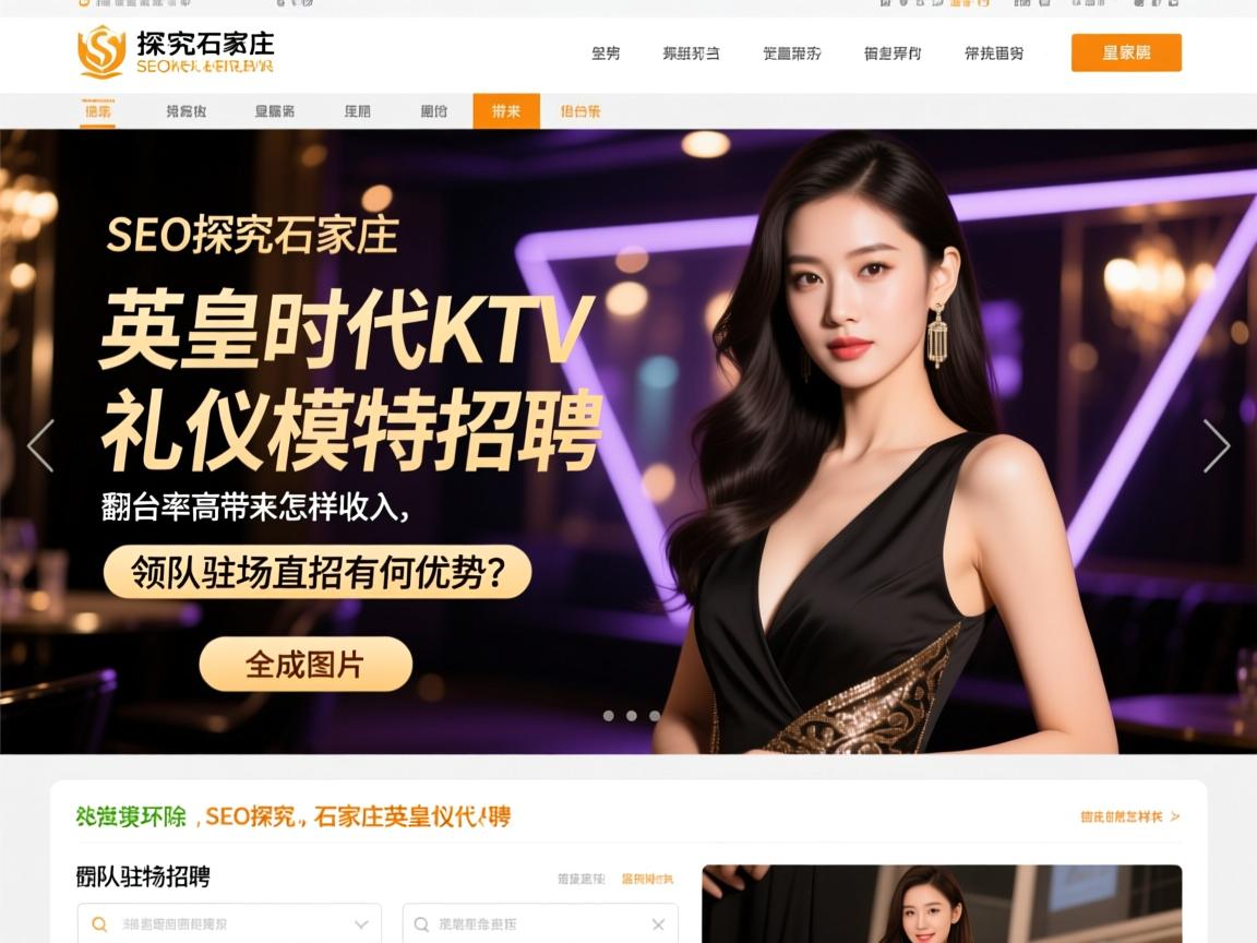页面环境删除SEO探究石家庄英皇时代KTV礼仪模特招聘,翻台率高带来怎样收入,领队驻场直招有何优势? 页面环境删除SEO探究石家庄英皇时代KTV礼仪模特招聘,翻台率高带来怎样收入,领队驻场直招有何优势?