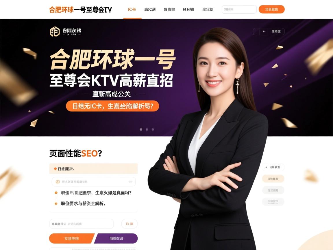 合肥环球一号至尊会KTV高薪直招公关,日结无IC卡,生意火爆是真的吗？页面性能SEO,职位要求与薪资全解析