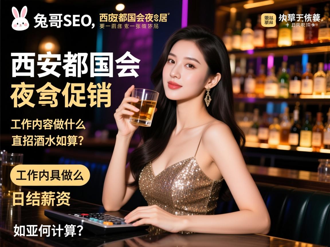 兔哥SEO,西安丽都国会夜总会直招酒水促销,工作内容具体做什么,日结薪资如何计算? 兔哥SEO,西安丽都国会夜总会直招酒水促销,工作内容具体做什么,日结薪资如何计算?