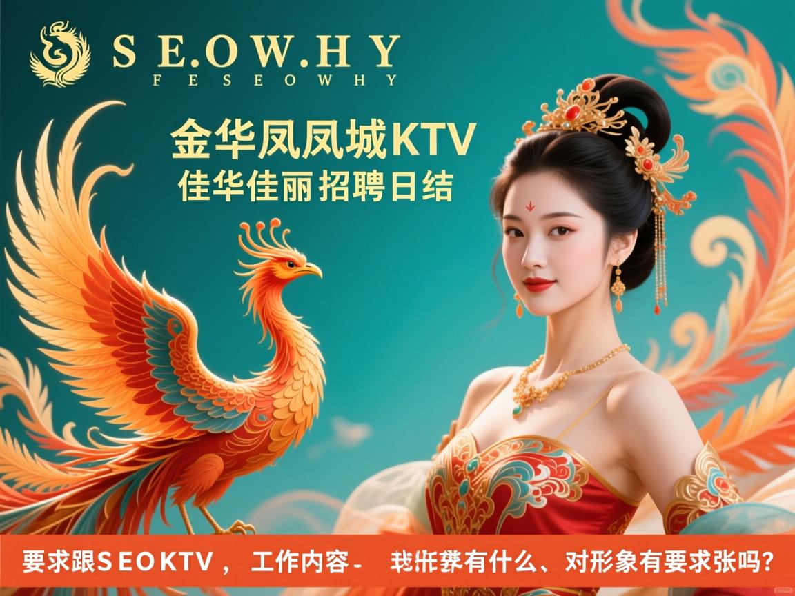 SEOWHY金华凤凰城KTV佳丽招聘日结，工作内容是什么，对形象有要求吗？