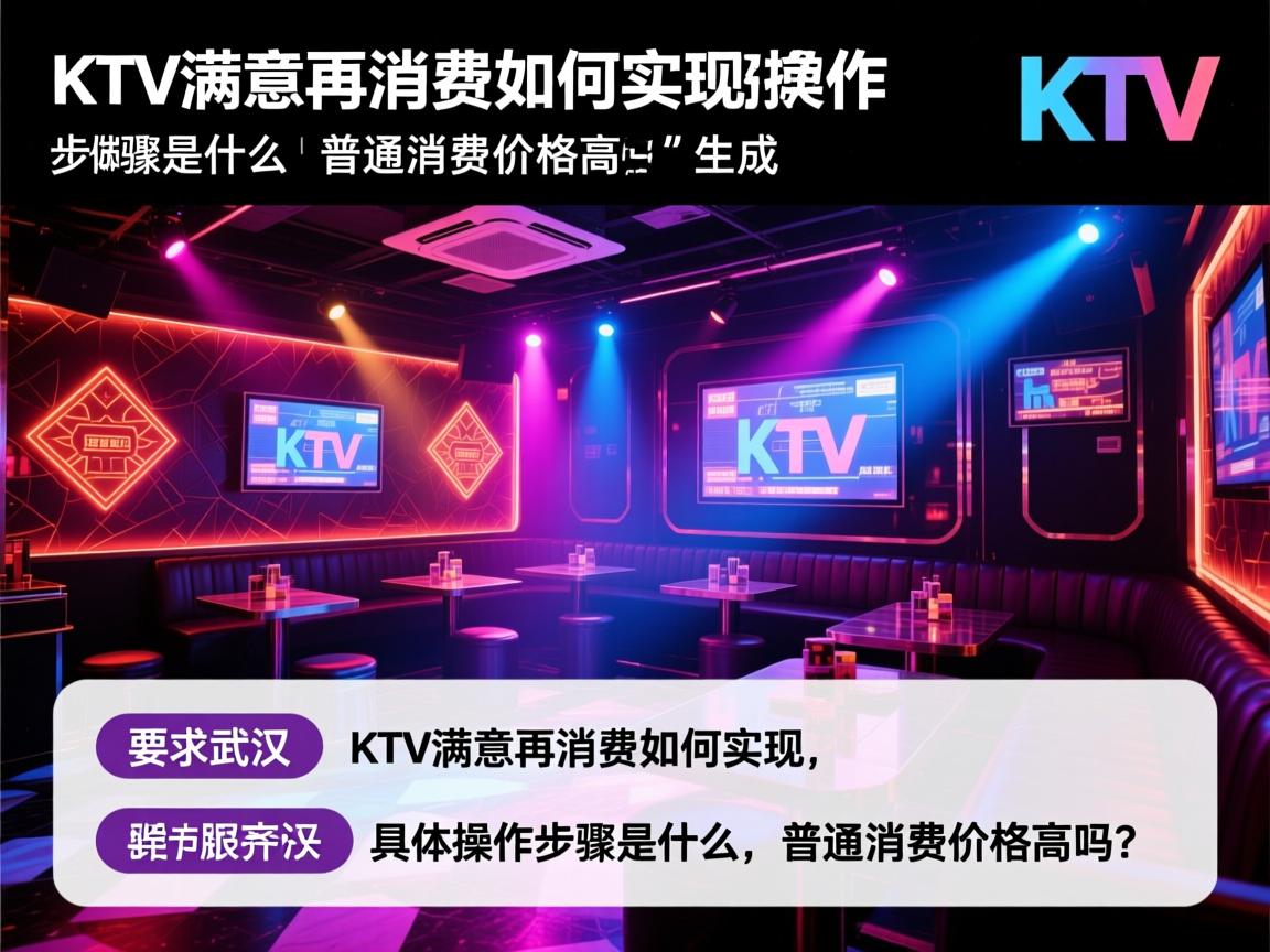 武汉KTV满意再消费如何实现，具体操作步骤是什么，普通消费价格高吗？