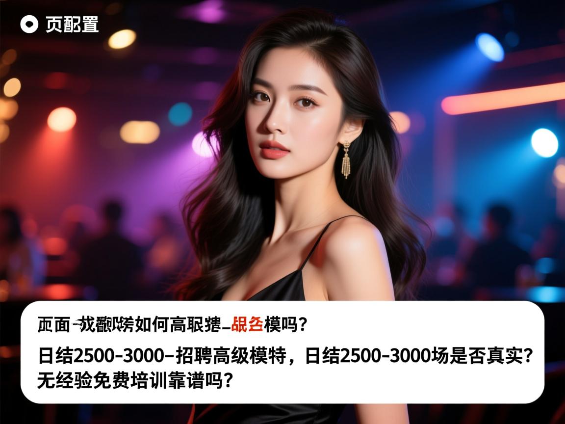 页面配置删除SEO:成都夜场如何招聘高级模特,日结2500-3000场是否真实?无经验免费培训靠谱吗? 页面配置删除SEO:成都夜场如何招聘高级模特,日结2500-3000场是否真实?无经验免费培训靠谱吗?