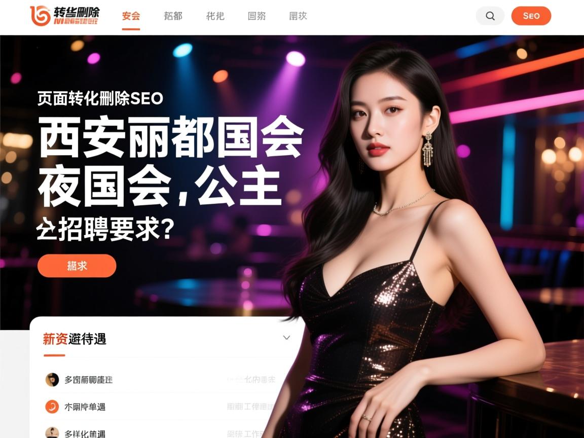 页面转化删除SEO,西安丽都国会夜总会公主招聘要求是什么,薪资待遇如何,多样化工作内容如何避免单调? 页面转化删除SEO,西安丽都国会夜总会公主招聘要求是什么,薪资待遇如何,多样化工作内容如何避免单调?