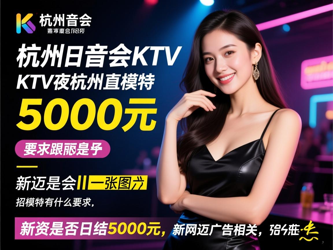 杭州丽音会KTV夜总会直招模特有什么要求，薪资是否日结5000元，新网迈广告