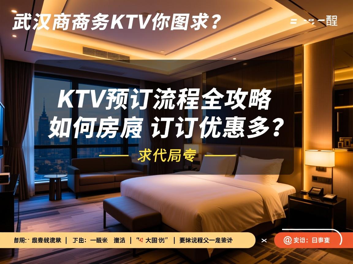 武汉商务KTV预订流程全攻略，如何订房优惠多？