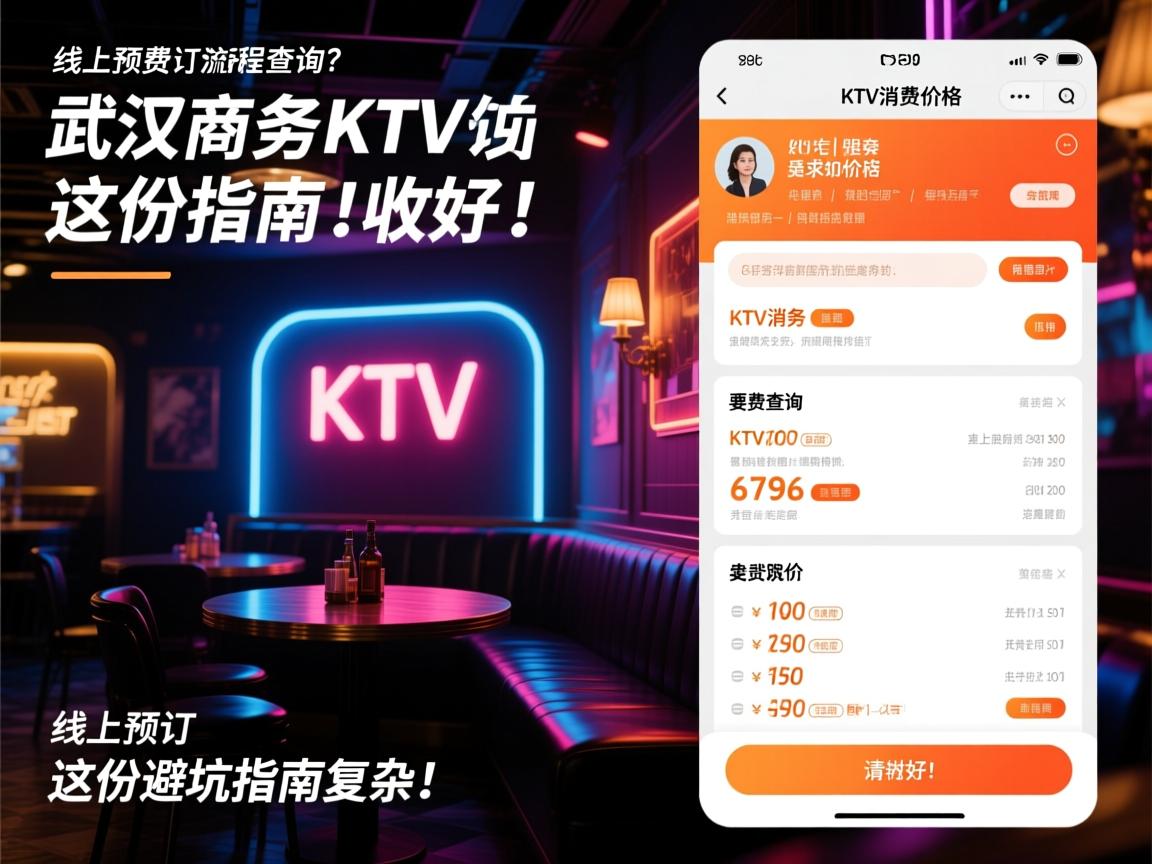 武汉商务KTV消费价格如何查询?线上预订流程是否复杂,这份避坑指南请收好! 武汉商务KTV消费价格如何查询?线上预订流程是否复杂,这份避坑指南请收好!