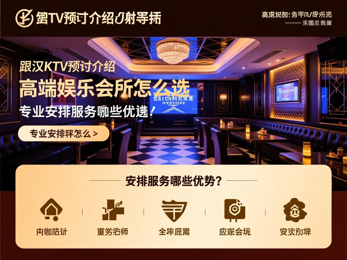 武汉KTV预订介绍，高端娱乐会所怎么选，专业安排服务有哪些优势？