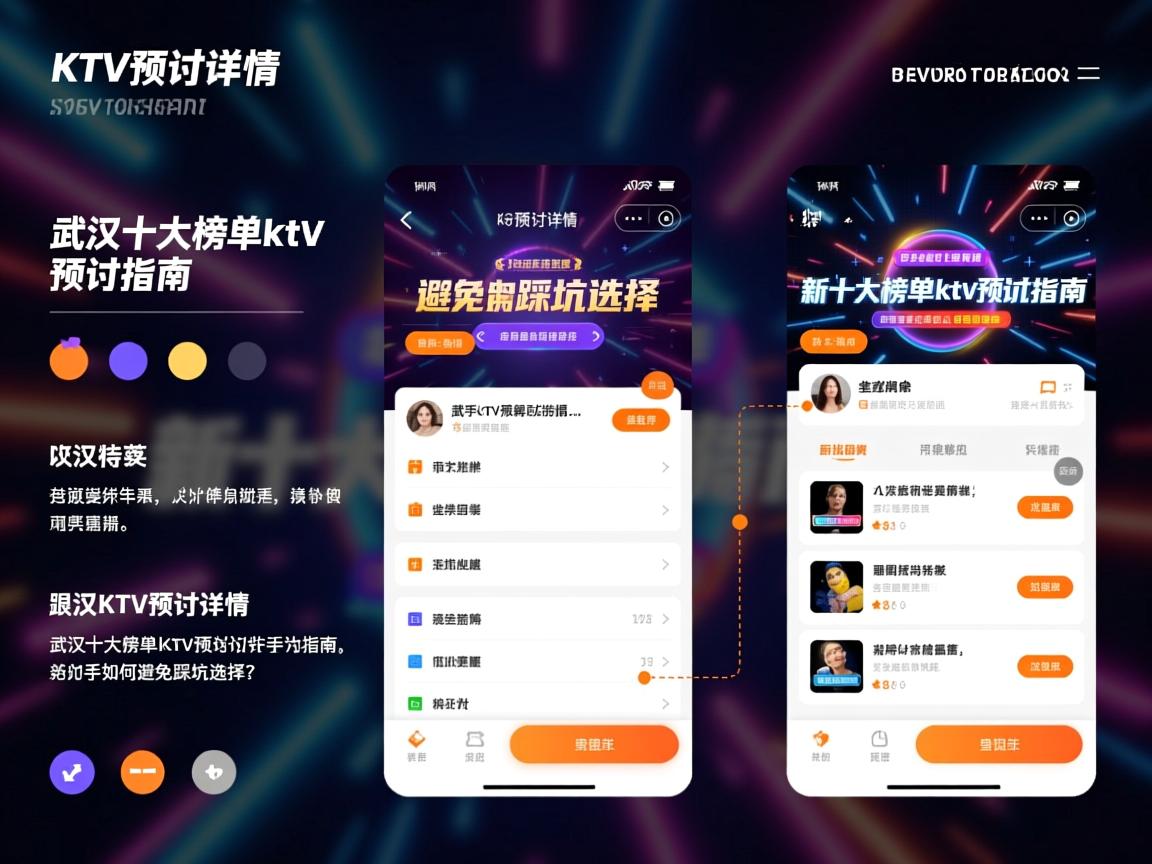 武汉KTV预订详情,武汉十大榜单ktv预订指南,新手如何避免踩坑选择？