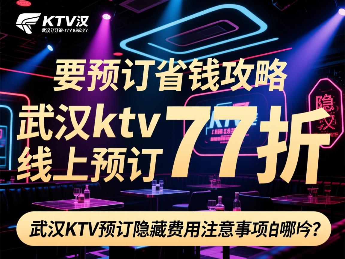 武汉商务KTV预订省钱攻略，武汉KTV预订隐藏费用注意事项有哪些？武汉KTV预订咨询-武汉ktv线上预订77折优惠多