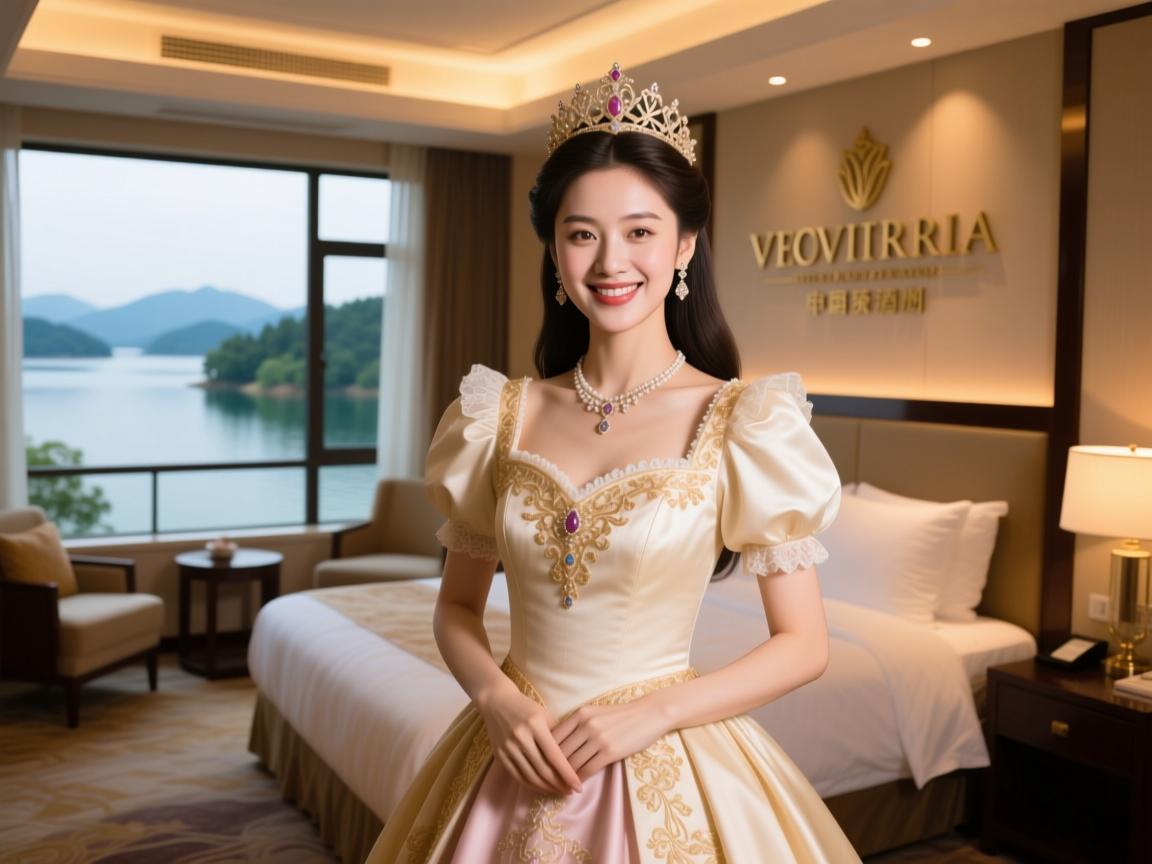 中新网络技术,杭州千岛湖维多利亚酒店招公主？待遇好到啥样？不穿工衣是真的？