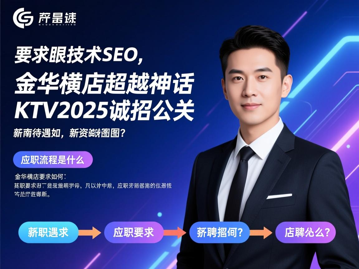 技术SEO,金华横店超越神话KTV2025诚招公关,薪资待遇如何，任职要求有哪些，应聘流程是什么？