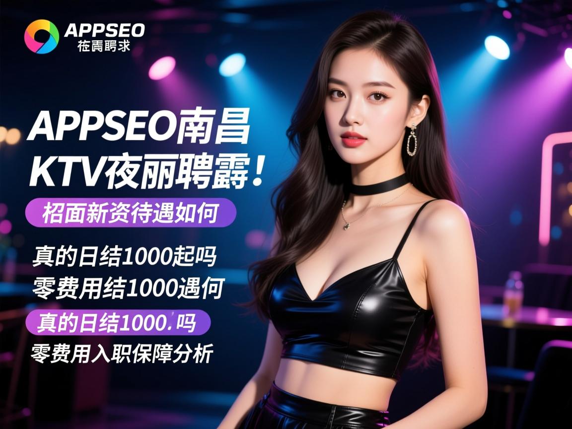 APPSEO南昌KTV夜场招聘佳丽薪资待遇如何,真的日结1000起吗,零费用入职保障分析 APPSEO南昌KTV夜场招聘佳丽薪资待遇如何,真的日结1000起吗,零费用入职保障分析