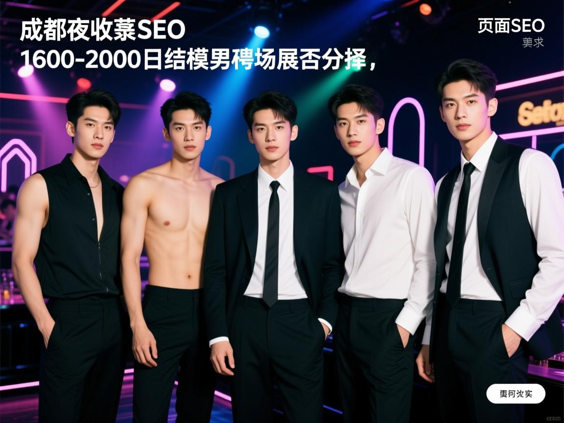 页面收录SEO，成都夜场招聘男模团队如何选择，1600-2000日结是否真实，外场男模职业发展分析