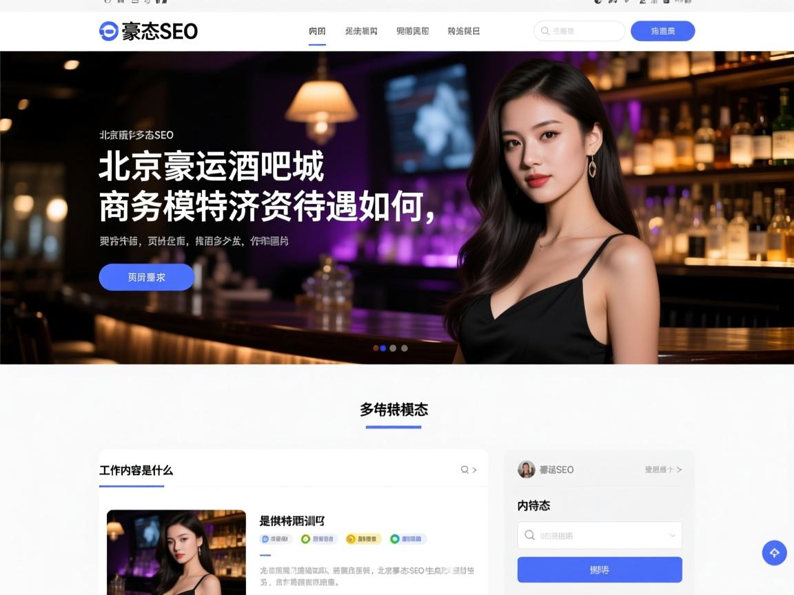 页面多态SEO北京豪运酒吧城商务模特薪资待遇如何,工作内容是什么,提供模特培训吗页面多态SEO 页面多态SEO北京豪运酒吧城商务模特薪资待遇如何,工作内容是什么,提供模特培训吗页面多态SEO