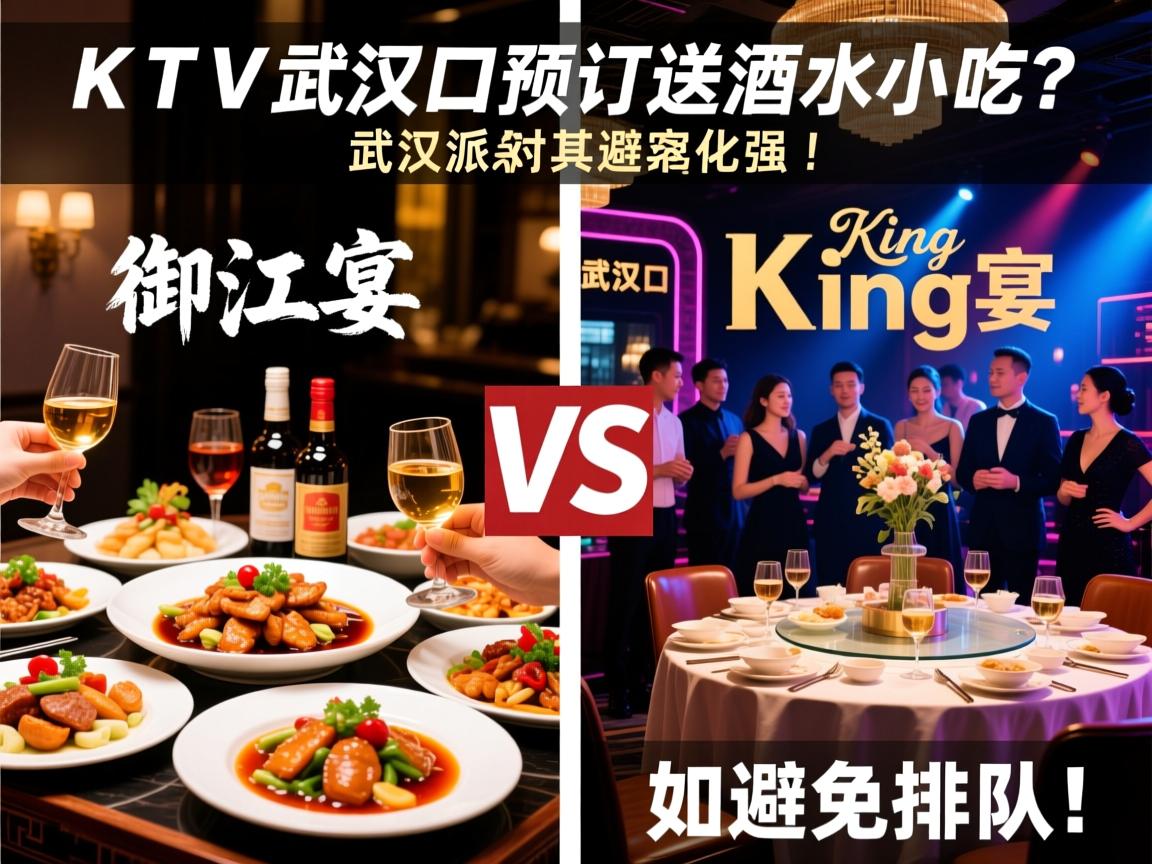 武汉汉口商务KTV预订送酒水小吃?对比御江宴、King派对哪家强,如何避免排队! 武汉汉口商务KTV预订送酒水小吃?对比御江宴、King派对哪家强,如何避免排队!